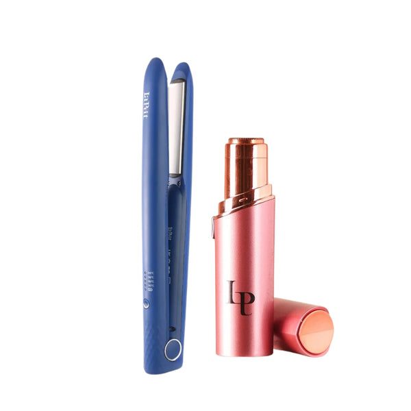 Laptit Face Hair Removal And straightener Package